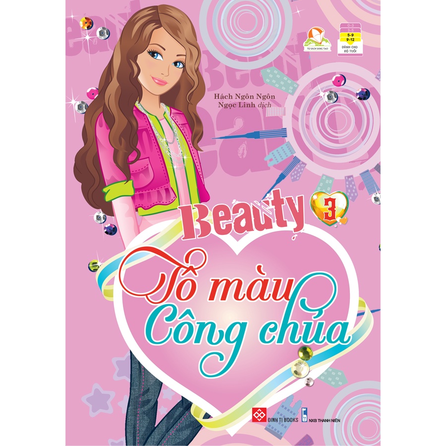 Sách - Beauty - tô màu công chúa