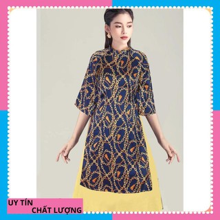 [ HÀNG CAO CẤP ] Áo dài cách tân mắc xích
