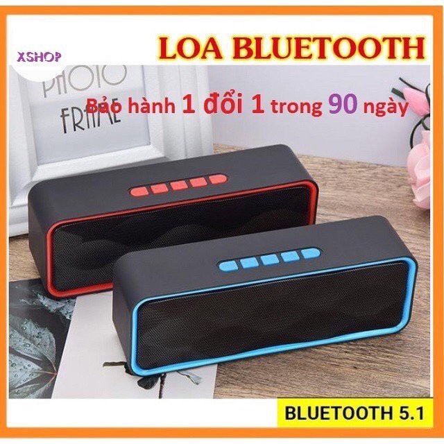 Loa Bluetooth Không Dây SC211 Thông Minh Hiện Đại Tiện Ích Có Hỗ Trợ Đài FM