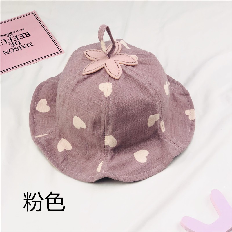 (Hàng Có Sẵn) Mũ Bucket Che Nắng Dễ Phối Đồ Thời Trang Xuân Hè Cho Bé Trai/Bé Gái