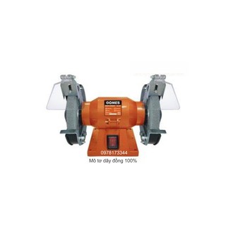 Mô tơ mài bàn 2 đá Gomes GB-125mm - 180W - Dây đồng 100%