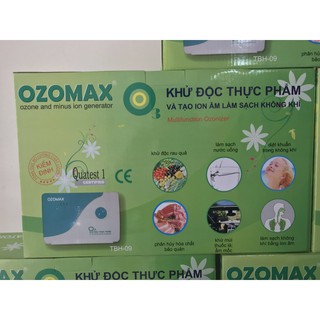 Máy khử độc thực phẩm ozomax