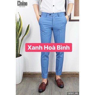 Quần âu quần tây nam co giãn nhiều màu cực chất cực sành