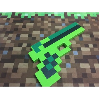 Súng lục minecraft xanh lá
