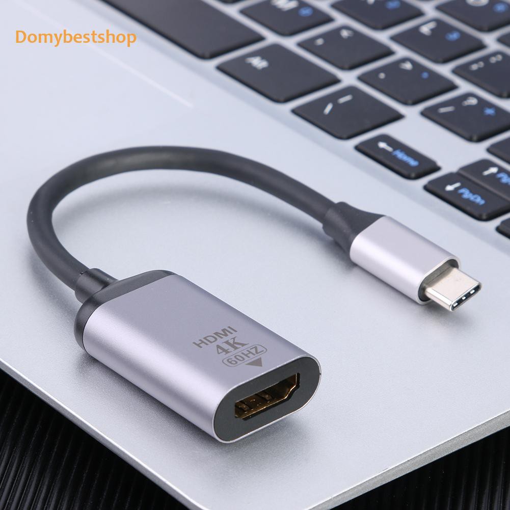 Dây Cáp Chuyển Đổi Usb C Sang Hdmi Type C Đầu Cắm 4k Cho Laptop / Điện Thoại / Máy Tính Bảng