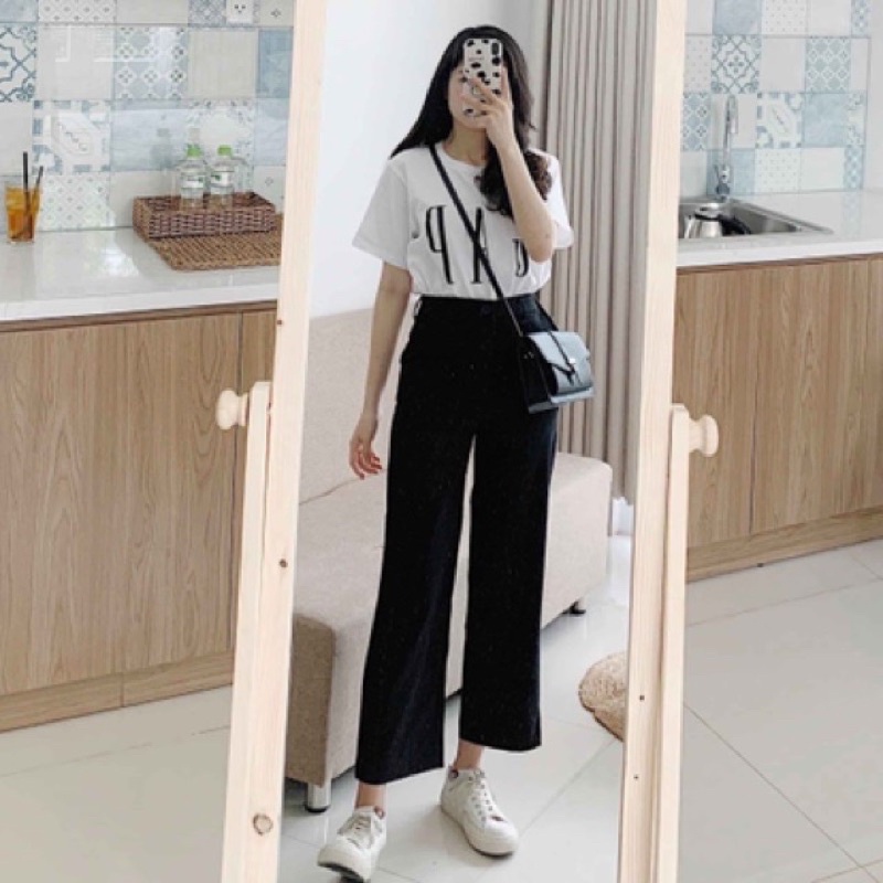 Áo thun unisex gap form rộng oversize