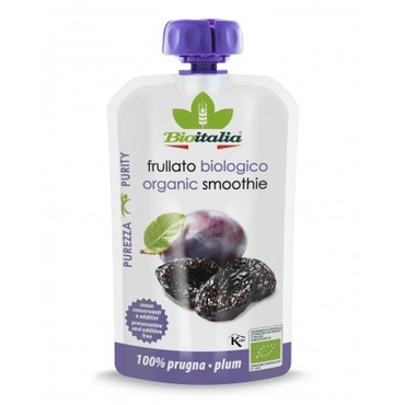 Sinh Tố Mận Hữu Cơ Organic Plum Smoothie Bioitalia 120g