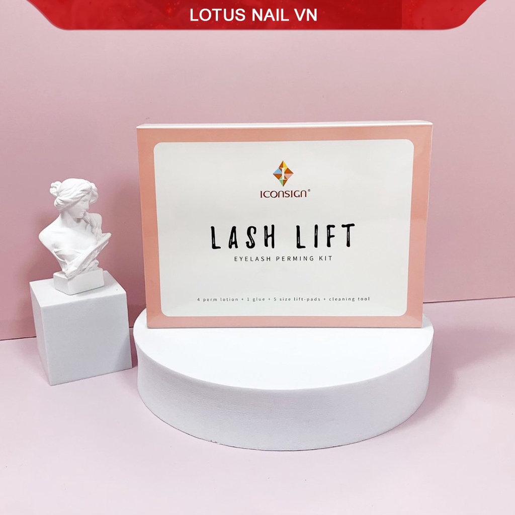 Set uốn mi Lash lift, set uốn mi colagen 3D Hàn Quốc