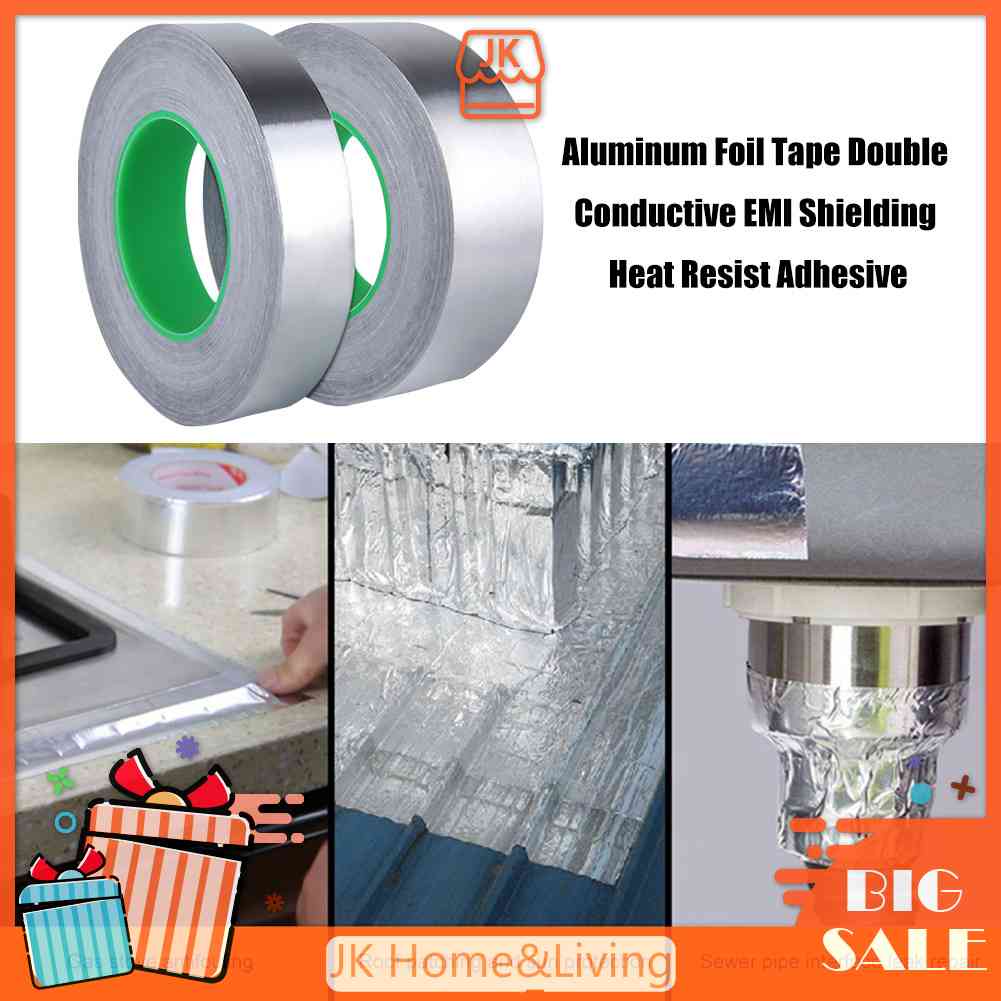 Cuộn Băng Keo Lá Nhôm 25m Cách Nhiệt
