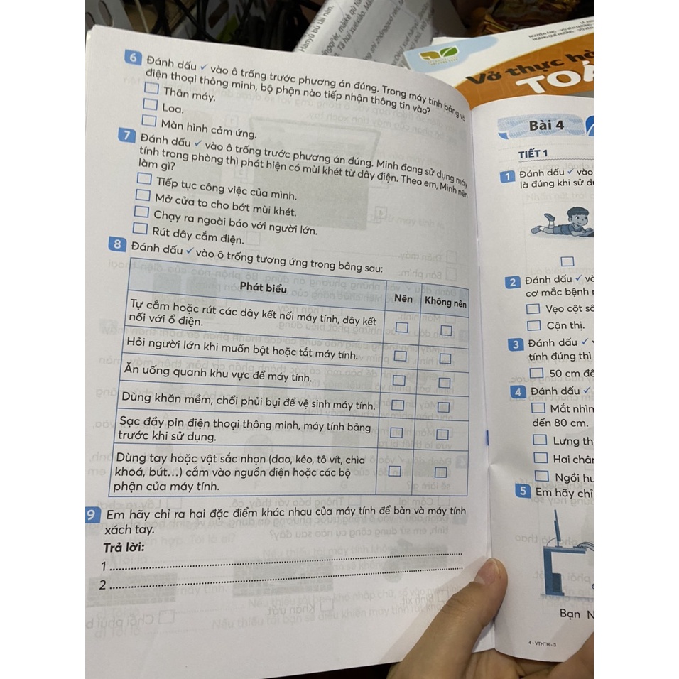 Sách - Vở thực hành tin học 3 ( Kết nối tri thức )