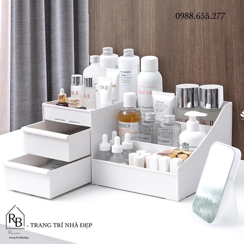 Kệ đựng mỹ phẩm , tủ nhựa đựng đồ make up giá siêu rẻ
