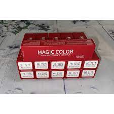 Thuốc nhuộm tóc đủ bàng màu magic