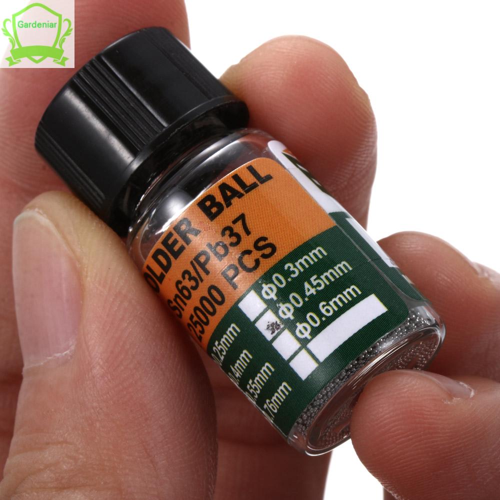 Chai 25000 Viên Bi Hàn Bằng Thiếc Sn63/Pb37 Đa Năng Chất Lượng Cao