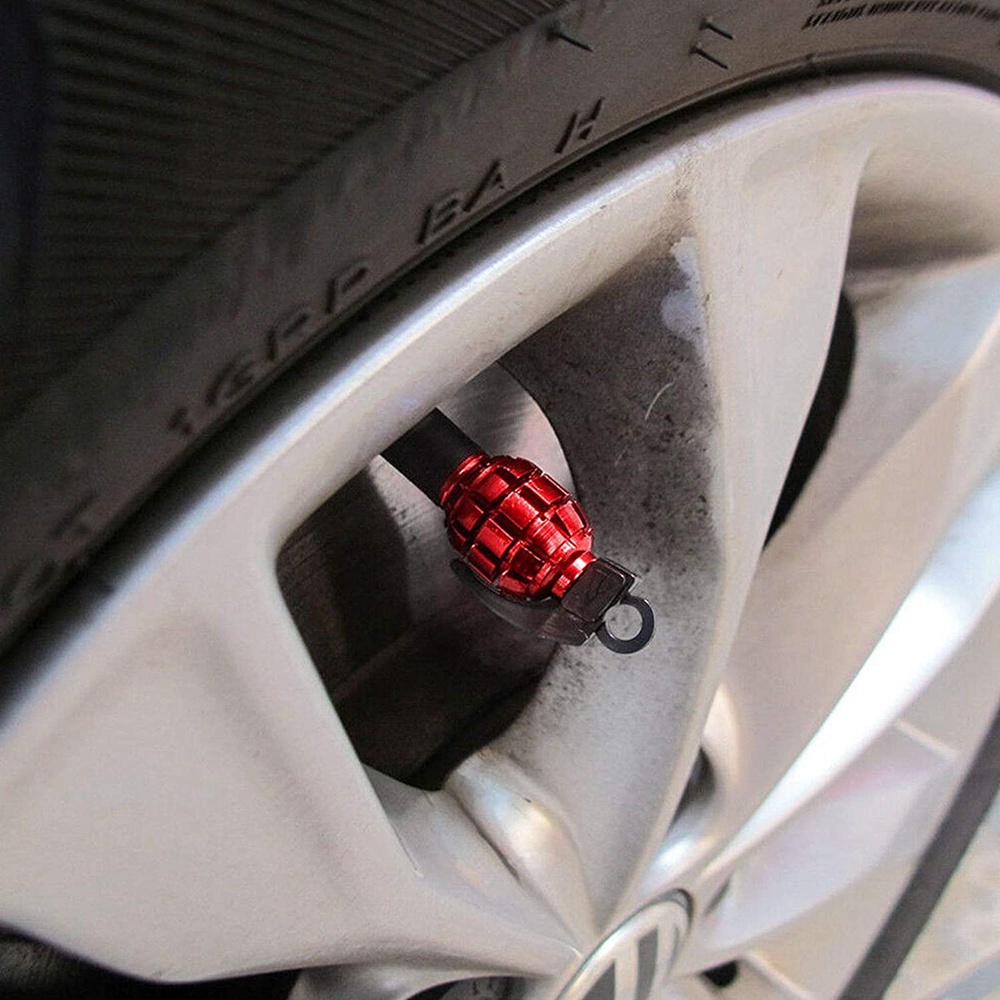 Bộ 4 Nắp Van Bánh Xe Chống Bụi Chống Rò Rỉ Dễ Sử Dụng Cho Mọi Loại Xe SUVs / Xe Đạp / Xe Máy