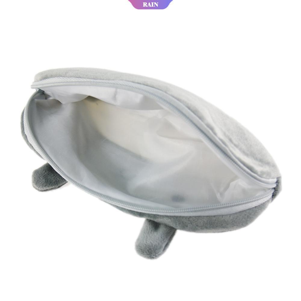 Túi Đựng Bút Hình Totoro Nhồi Bông Mềm Dễ Thương Có Khóa Kéo