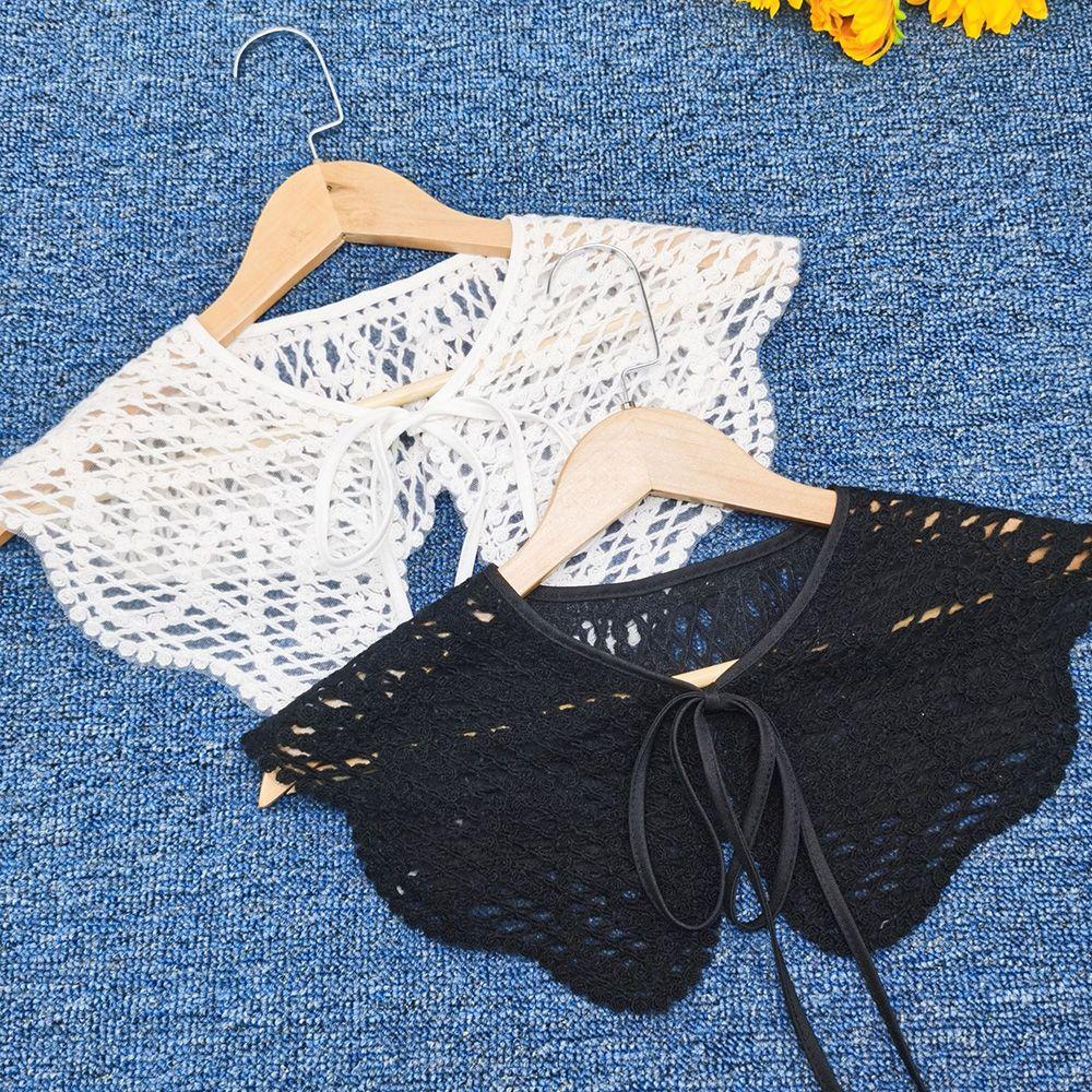 Cổ Áo Ren Rời Cổ Bẻ Thời Trang Nữ