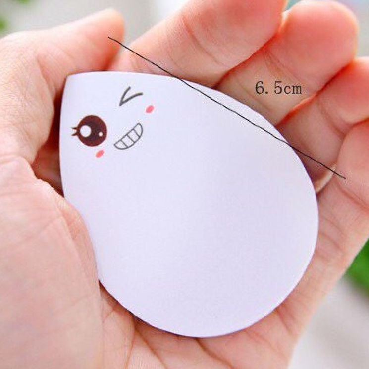 Giấy note giọt nước ghi chú tiện lợi lại còn so kute