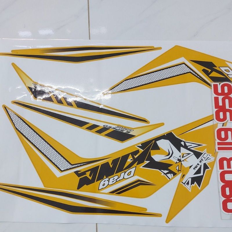 Tem rời winner v1 vàng đen kingdrag