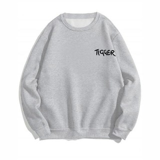 Áo sweater unisex nam nữ in Tigger , chất liệu vải nỉ bông mềm mịn size 40-70kg