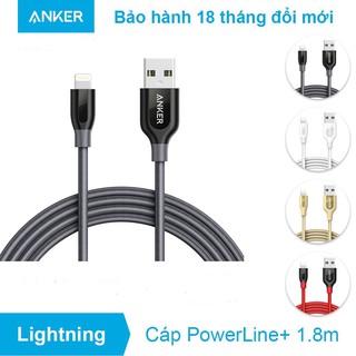 Cáp sạc iphone anker powerline+ lightning - dài 1.8m - a8122
