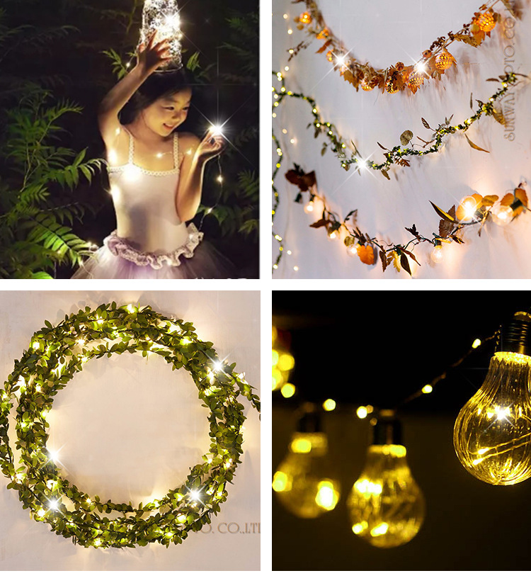 Dây Đèn Led 10M 100 Bóng Trang Trí Đa Năng