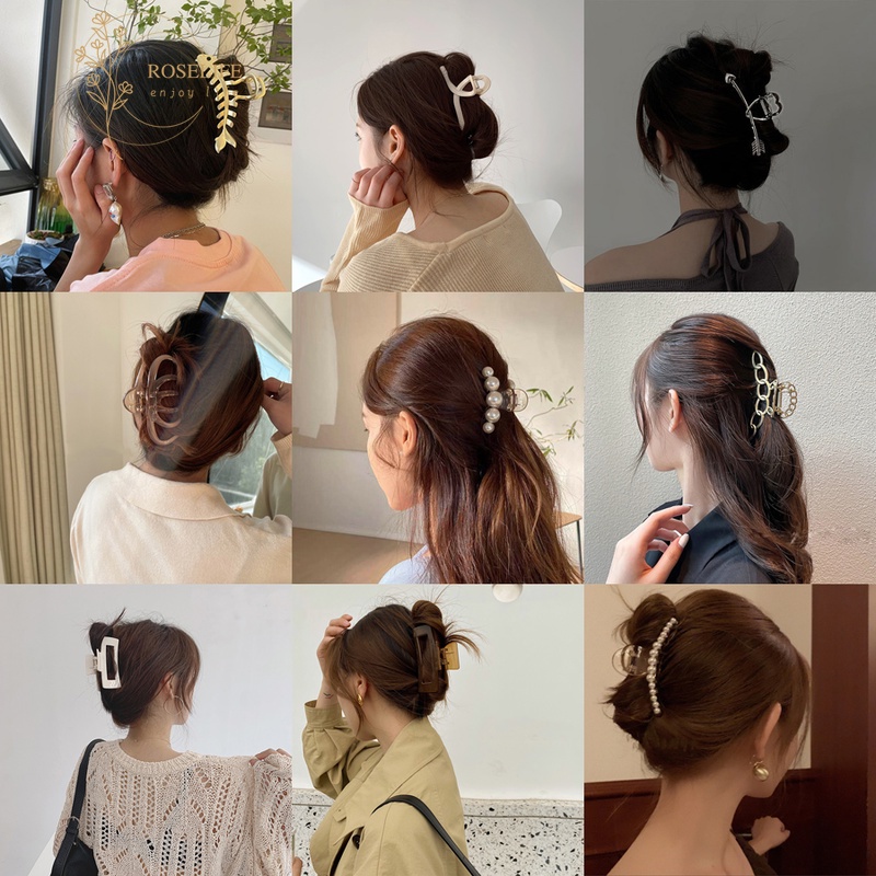 Kẹp tóc tùy chọn kiểu dáng thời trang Hàn Quốc cho nữ