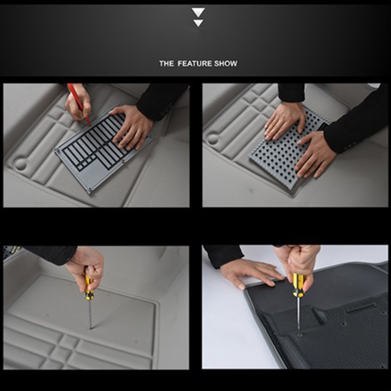 Thảm Lót Sàn Xe Hơi Chống Trượt An Toàn Kích Thước 23x15cm