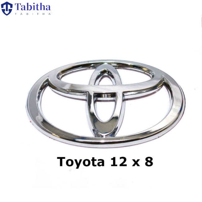 Biểu Tượng Logo Xe Hơi Tabitha Toyota CHROME