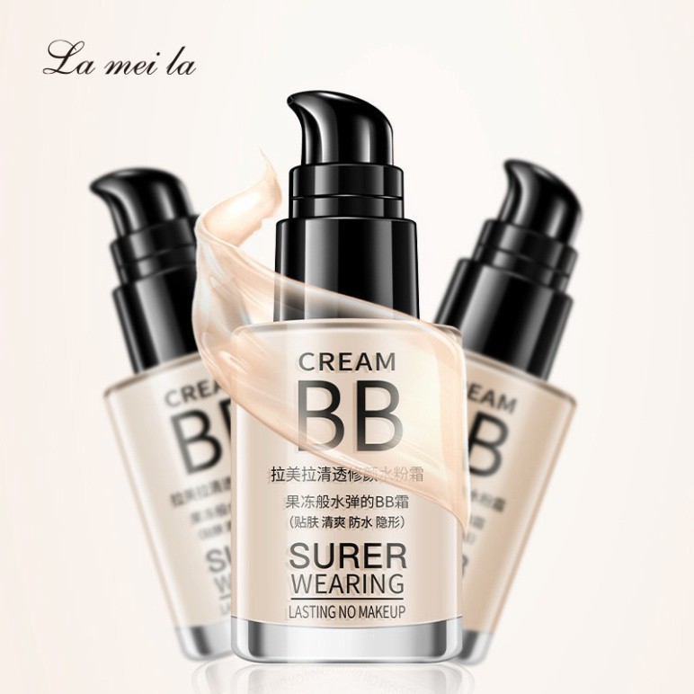 Kem Nền Lameila  Kem Che Khuyết Điểm BB Cream Super Wearing Lameila 30ml Hot