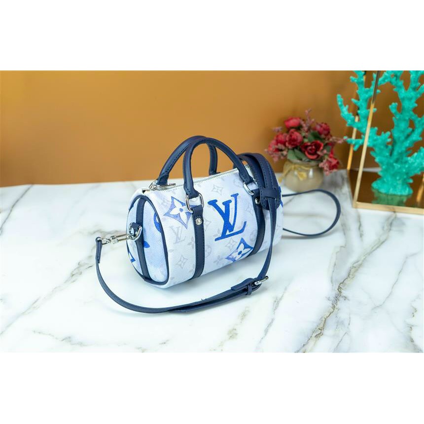 TÚI TRỐNG LV MÀU XANH FULLBOX