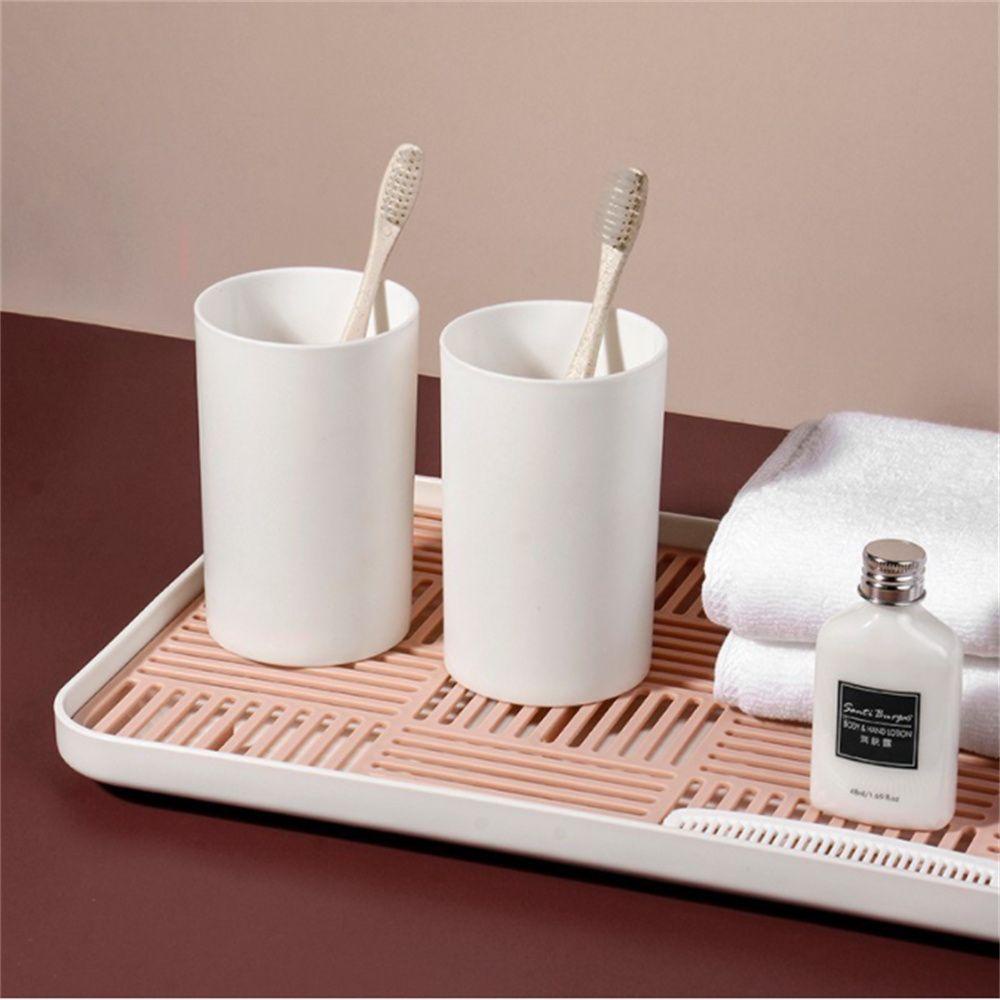 YOLA Khay Úp Chén Đĩa Ráo Nước Hình Chữ Nhật Sáng Tạo