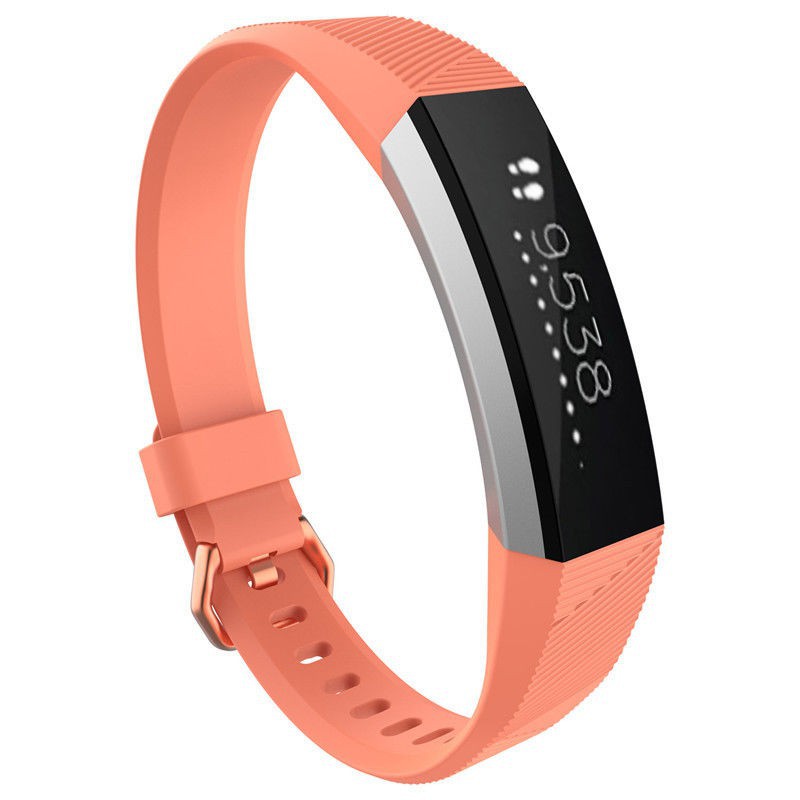 Dây Đeo Thay Thế Cho Đồng Hồ Thể Thao Bằng Silicone Bền Cho Fitbit Alta Hr