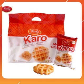 Bánh tươi Karo chà bông sợi gà túi 6 cái