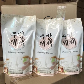 Nước rửa chén gạo blue hữu cơ 800 ml sạch, thơm, an toàn