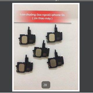 loa chuông( loa ngoài) Iphone 5s ( Zin tháo máy)