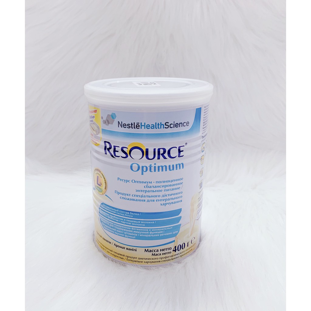 [ HÀNG NGA] Sữa Dinh Dưỡng Nestlé Resource Optimum 400gr
