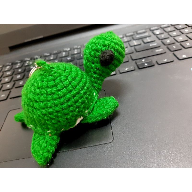 Móc khóa len handmade hình con rùa