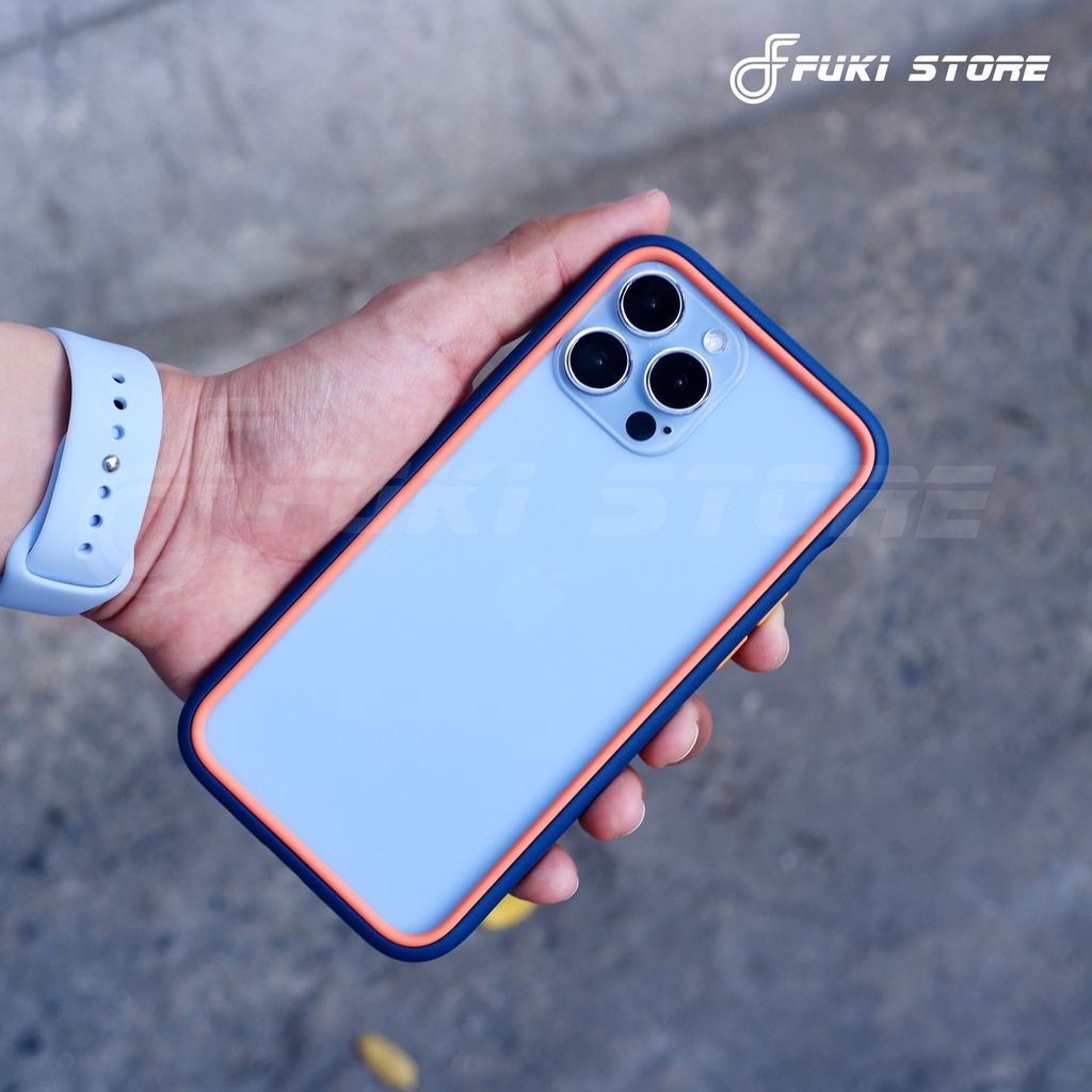 Ốp Rhinoshield ⚡𝐇À𝐍𝐆 𝐂𝐇Í𝐍𝐇 𝐇Ã𝐍𝐆⚡ chống sốc cho IP 12 13 14 Series