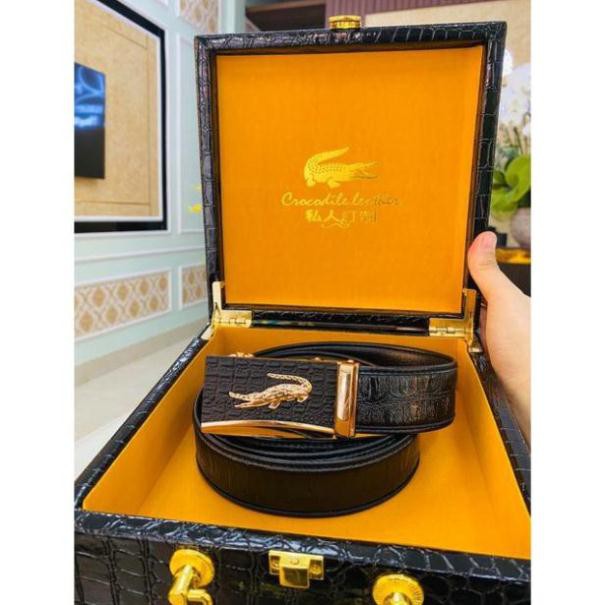 (siêu phẩm full box) ,thắt lưng vân cá xấu