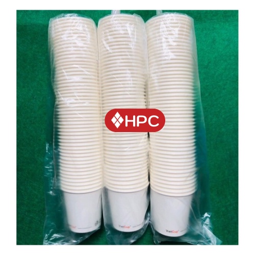 Cốc Giấy Ly Giấy VietCup 6oz 180 mL Dùng 1 Lần Cứng Cáp Cao Cấp Thân Thiện Với Môi Trường