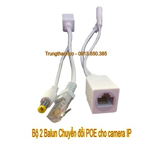 Bộ 2 Balun Chuyển Đổi POE Cho Camera IP