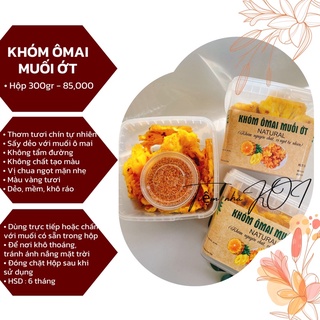 Khóm ô mai muối ớt - hộp 300gr