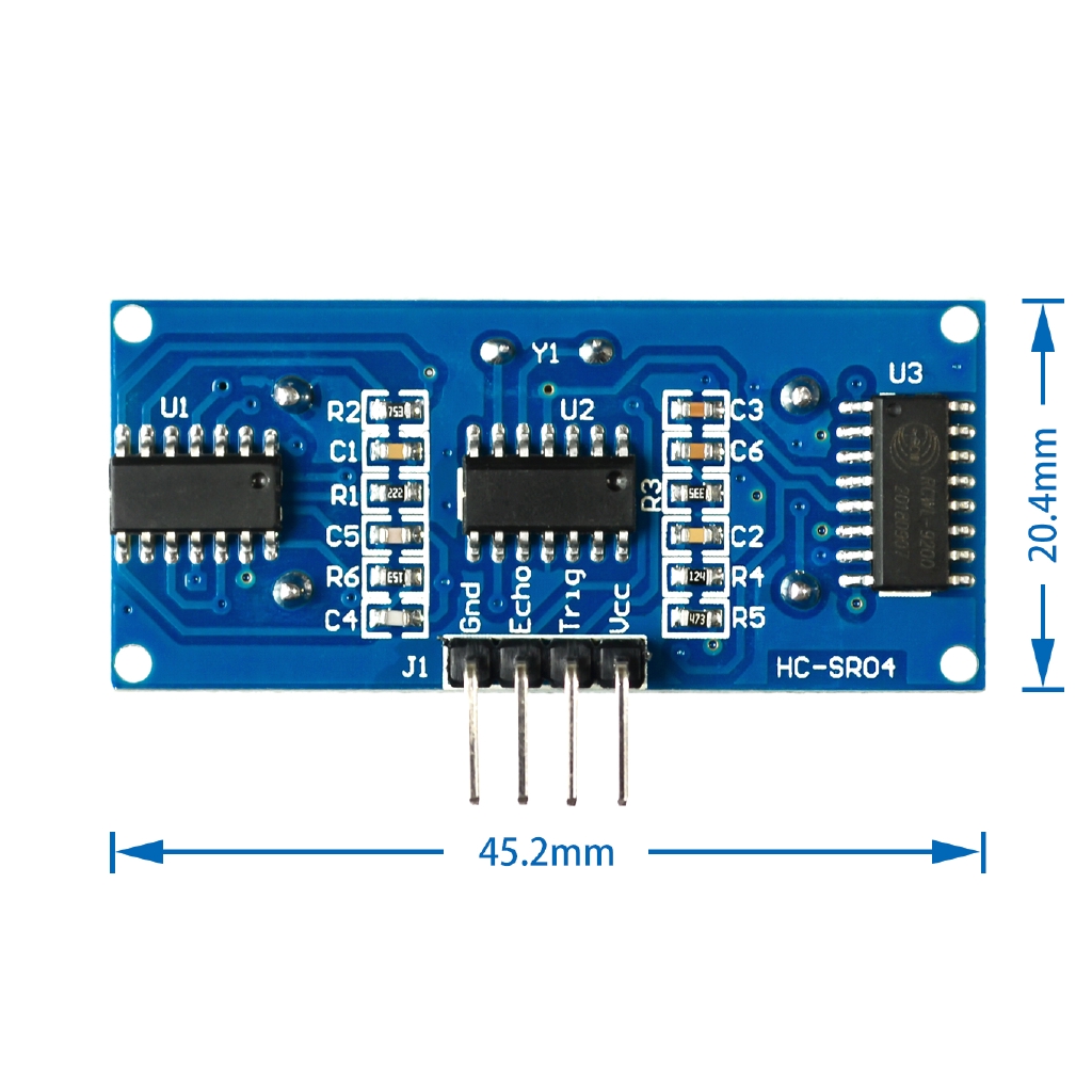 Ultrasonic Module HC-SR04 Distance Measuring Transducer Sensor for arduino HCSR04 DC 5V IO Trigger Sensor Module HC SR04 Board