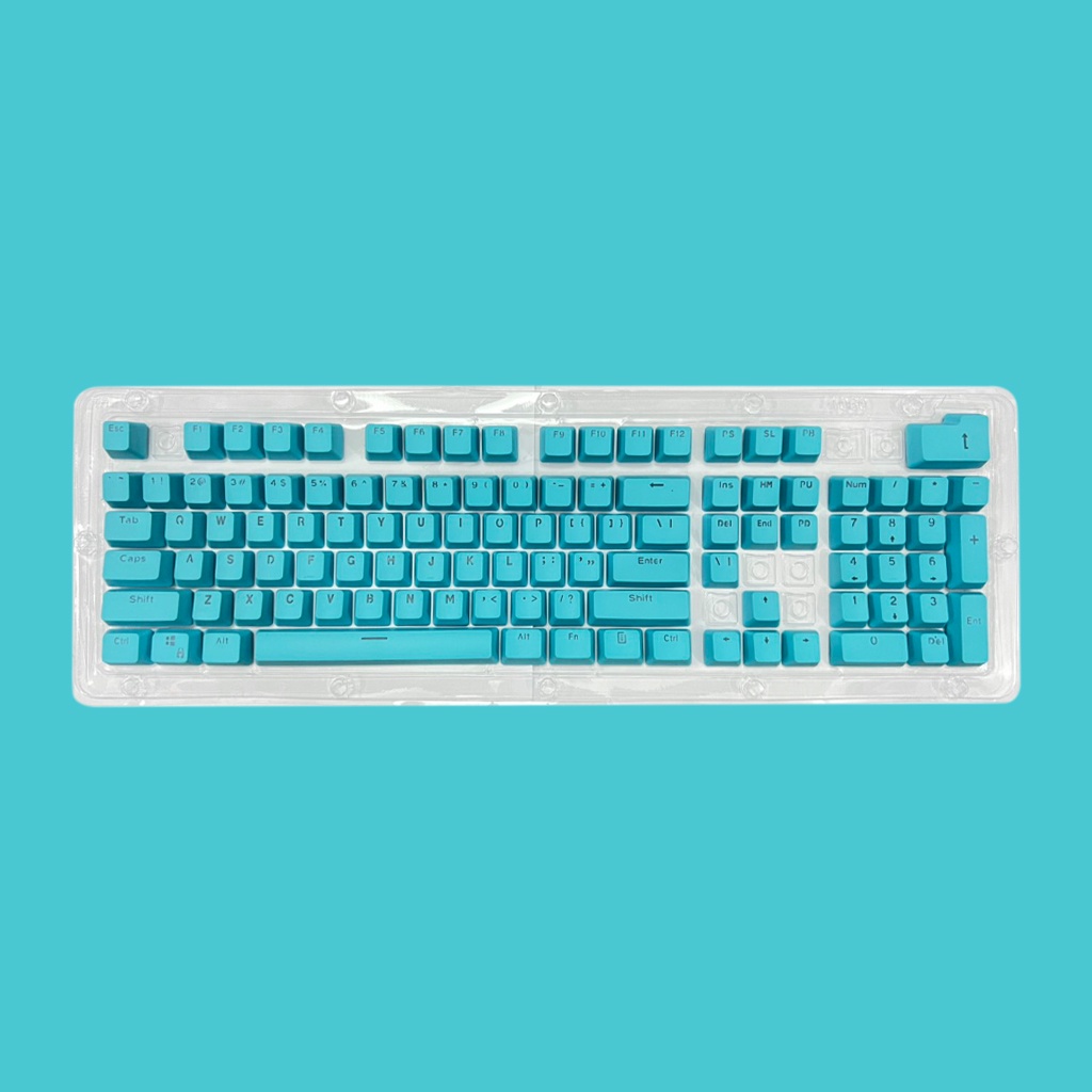 Keycap Màu Nhựa PBT Siêu Đẹp, Cứng, Mịn- Hàng Đẹp
