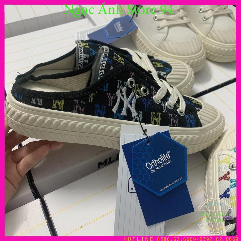 Giày sục, Ny đạp gót nữ , ml b sẵn 6 màu như hình