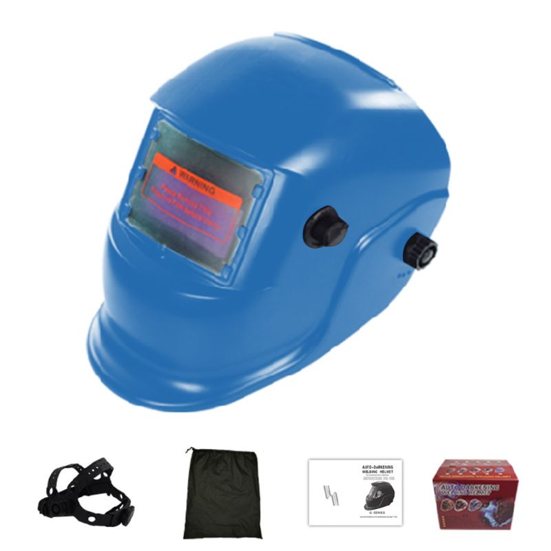 Mũ Bảo Hiểm Hàn Điện Năng Lượng Mặt Trời Tự Động Tối Điều Chỉnh Vòng Cung Mài Cắt Bảo Vệ Mắt