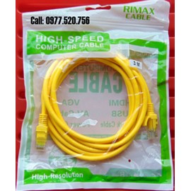 Dây mạng bấm sẵn cat5e dài 2m,3m,5m đầu đúc giá rẻ