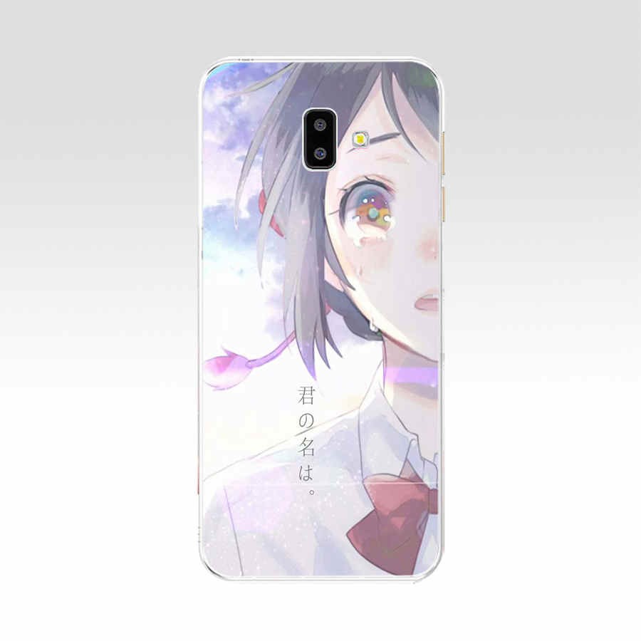 Ốp điện thoại họa tiết anime Kiminonawa Your Name cho Samsung Galaxy Grand Prime A3 2017 J6 2018 Plus J5 2017 J8 2018