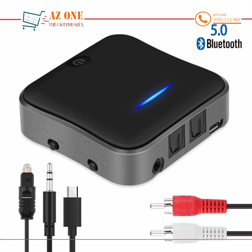 Thiết Bị Thu Phát Nhạc Không Dây Bluetooth 5.0 BT-B19 (Hỗ Trợ Cổng Optical)