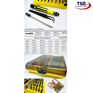 Bộ tô vít JK-6089 45 món